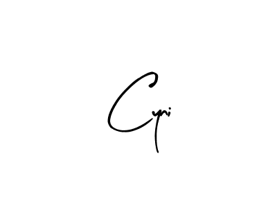 Also we have Cyni name is the best signature style. Create professional handwritten signature collection using Arty Signature autograph style. Cyni signature style 8 images and pictures png