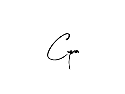 Make a beautiful signature design for name Cyra. With this signature (Arty Signature) style, you can create a handwritten signature for free. Cyra signature style 8 images and pictures png