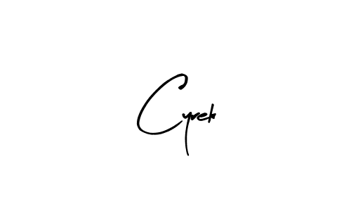 You should practise on your own different ways (Arty Signature) to write your name (Cyrek) in signature. don't let someone else do it for you. Cyrek signature style 8 images and pictures png