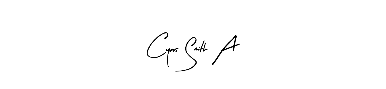 Arty Signature is a professional signature style that is perfect for those who want to add a touch of class to their signature. It is also a great choice for those who want to make their signature more unique. Get Cyrus Smith A name to fancy signature for free. Cyrus Smith A signature style 8 images and pictures png