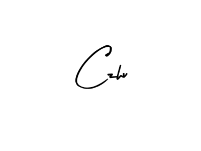 How to make Czhu signature? Arty Signature is a professional autograph style. Create handwritten signature for Czhu name. Czhu signature style 8 images and pictures png