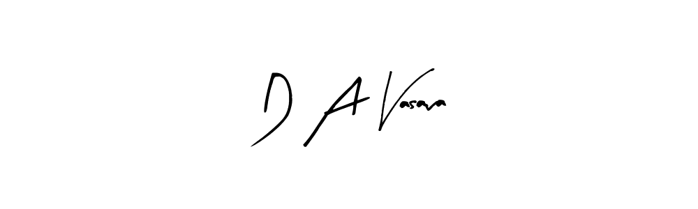 You can use this online signature creator to create a handwritten signature for the name D A Vasava. This is the best online autograph maker. D A Vasava signature style 8 images and pictures png