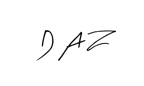 Make a beautiful signature design for name D A Z. Use this online signature maker to create a handwritten signature for free. D A Z signature style 8 images and pictures png