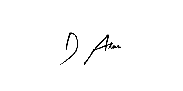 Use a signature maker to create a handwritten signature online. With this signature software, you can design (Arty Signature) your own signature for name D Alam. D Alam signature style 8 images and pictures png