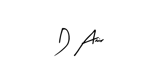 You can use this online signature creator to create a handwritten signature for the name D Amir. This is the best online autograph maker. D Amir signature style 8 images and pictures png
