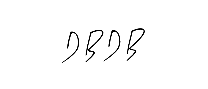 How to make D B D B signature? Arty Signature is a professional autograph style. Create handwritten signature for D B D B name. D B D B signature style 8 images and pictures png