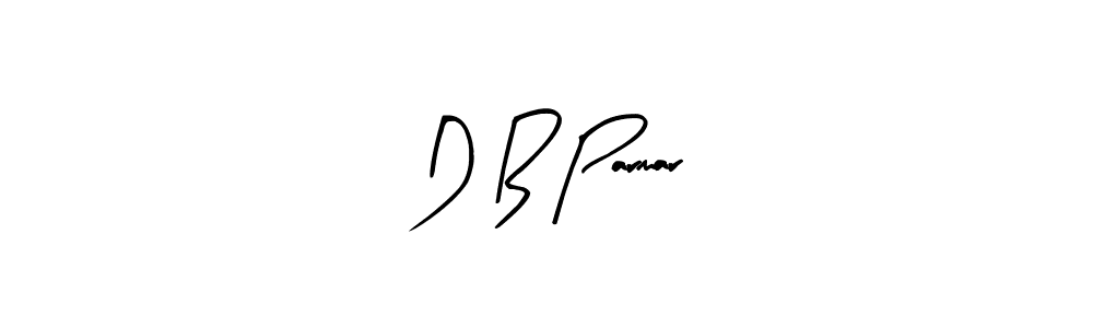 How to make D B Parmar name signature. Use Arty Signature style for creating short signs online. This is the latest handwritten sign. D B Parmar signature style 8 images and pictures png