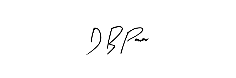 Also we have D B Pawar name is the best signature style. Create professional handwritten signature collection using Arty Signature autograph style. D B Pawar signature style 8 images and pictures png