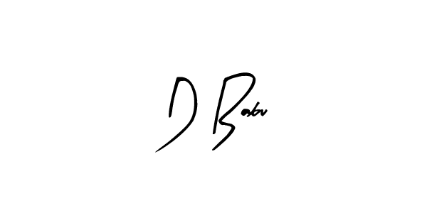 How to Draw D Babu signature style? Arty Signature is a latest design signature styles for name D Babu. D Babu signature style 8 images and pictures png