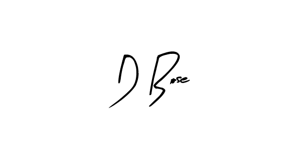 Also we have D Bose name is the best signature style. Create professional handwritten signature collection using Arty Signature autograph style. D Bose signature style 8 images and pictures png