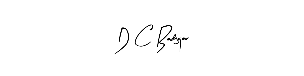 Make a short D C Badgujar signature style. Manage your documents anywhere anytime using Arty Signature. Create and add eSignatures, submit forms, share and send files easily. D C Badgujar signature style 8 images and pictures png