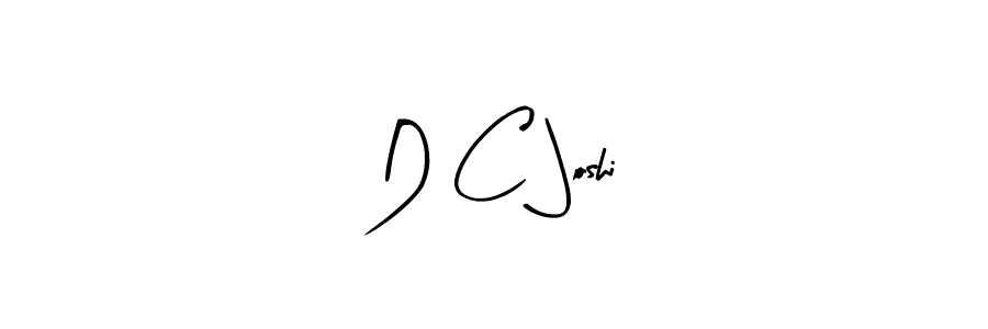 D C Joshi stylish signature style. Best Handwritten Sign (Arty Signature) for my name. Handwritten Signature Collection Ideas for my name D C Joshi. D C Joshi signature style 8 images and pictures png