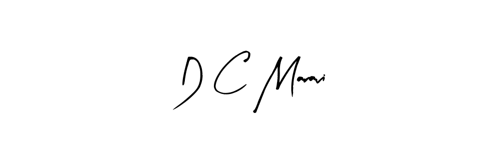 Design your own signature with our free online signature maker. With this signature software, you can create a handwritten (Arty Signature) signature for name D C Maravi. D C Maravi signature style 8 images and pictures png