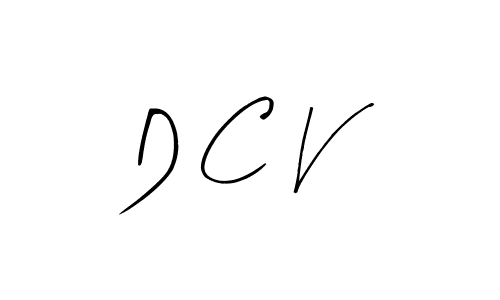 Also we have D C V name is the best signature style. Create professional handwritten signature collection using Arty Signature autograph style. D C V signature style 8 images and pictures png