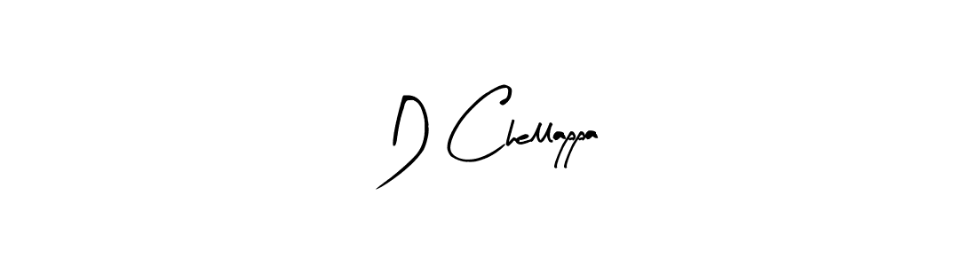 Make a beautiful signature design for name D Chellappa. With this signature (Arty Signature) style, you can create a handwritten signature for free. D Chellappa signature style 8 images and pictures png