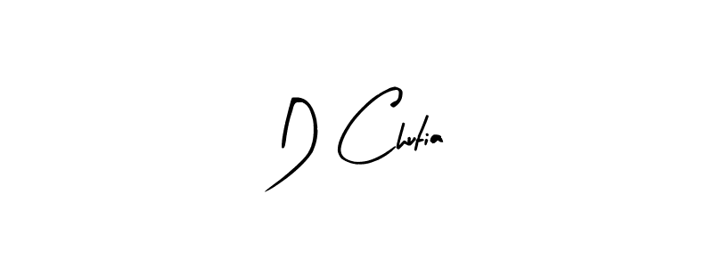 Make a beautiful signature design for name D Chutia. Use this online signature maker to create a handwritten signature for free. D Chutia signature style 8 images and pictures png