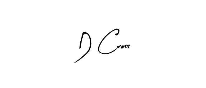 Arty Signature is a professional signature style that is perfect for those who want to add a touch of class to their signature. It is also a great choice for those who want to make their signature more unique. Get D Cross name to fancy signature for free. D Cross signature style 8 images and pictures png