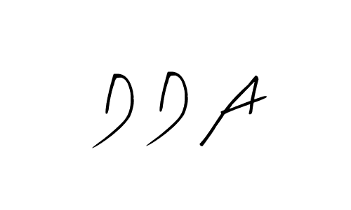 if you are searching for the best signature style for your name D D A. so please give up your signature search. here we have designed multiple signature styles  using Arty Signature. D D A signature style 8 images and pictures png