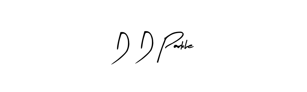 How to make D D Parkhe signature? Arty Signature is a professional autograph style. Create handwritten signature for D D Parkhe name. D D Parkhe signature style 8 images and pictures png