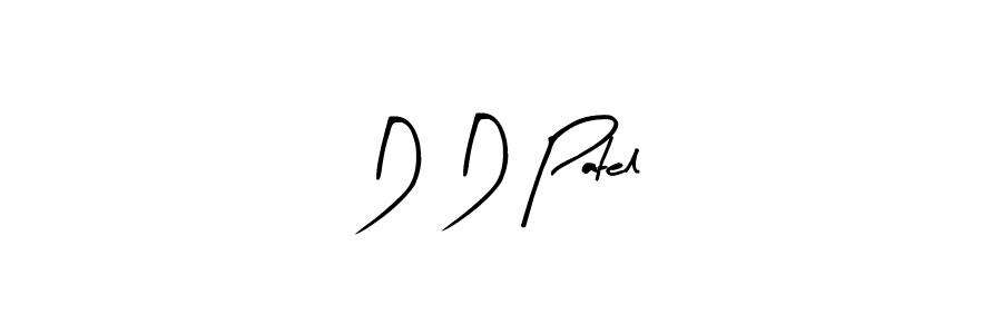 How to make D D Patel signature? Arty Signature is a professional autograph style. Create handwritten signature for D D Patel name. D D Patel signature style 8 images and pictures png