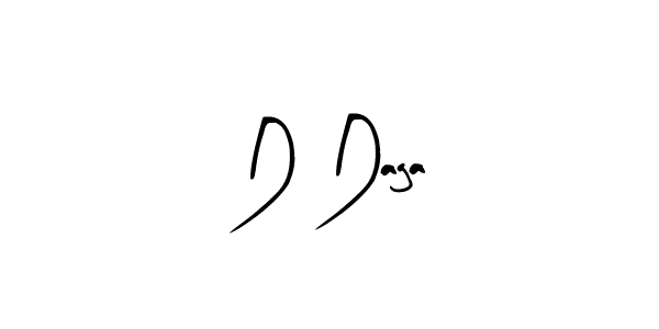 How to make D Daga name signature. Use Arty Signature style for creating short signs online. This is the latest handwritten sign. D Daga signature style 8 images and pictures png