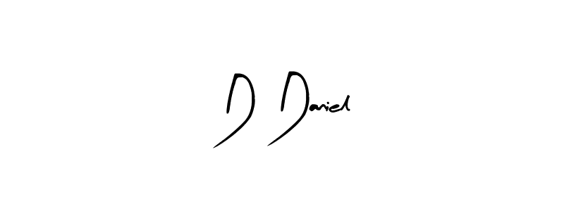 D Daniel stylish signature style. Best Handwritten Sign (Arty Signature) for my name. Handwritten Signature Collection Ideas for my name D Daniel. D Daniel signature style 8 images and pictures png
