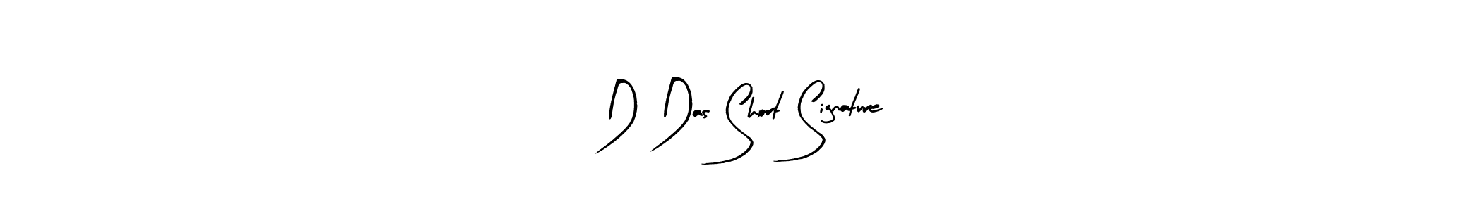 Create a beautiful signature design for name D Das Short Signature. With this signature (Arty Signature) fonts, you can make a handwritten signature for free. D Das Short Signature signature style 8 images and pictures png