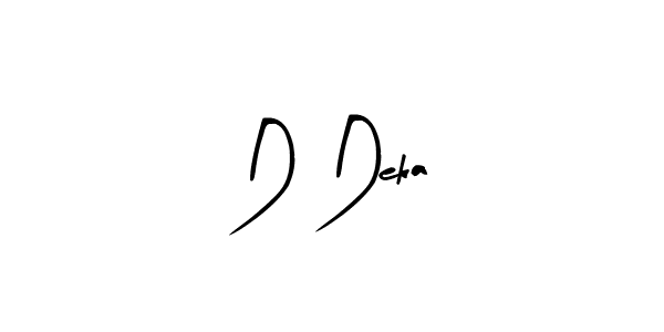 How to make D Deka signature? Arty Signature is a professional autograph style. Create handwritten signature for D Deka name. D Deka signature style 8 images and pictures png