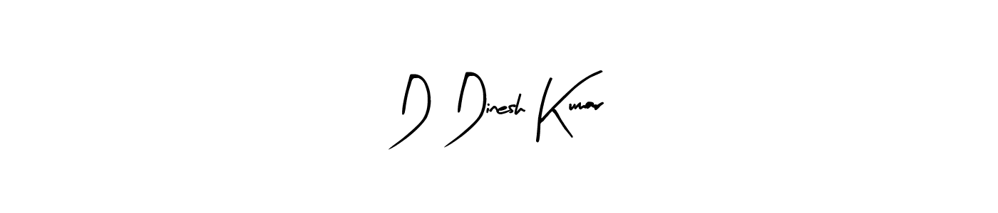Design your own signature with our free online signature maker. With this signature software, you can create a handwritten (Arty Signature) signature for name D Dinesh Kumar. D Dinesh Kumar signature style 8 images and pictures png