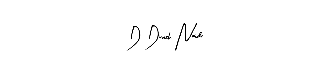 Create a beautiful signature design for name D Dinesh Naidu. With this signature (Arty Signature) fonts, you can make a handwritten signature for free. D Dinesh Naidu signature style 8 images and pictures png