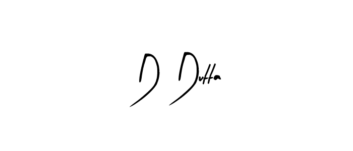 Make a beautiful signature design for name D Dutta. Use this online signature maker to create a handwritten signature for free. D Dutta signature style 8 images and pictures png