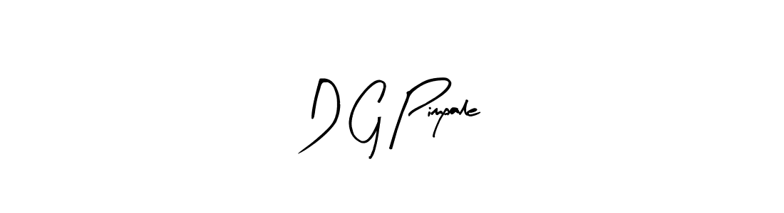D G Pimpale stylish signature style. Best Handwritten Sign (Arty Signature) for my name. Handwritten Signature Collection Ideas for my name D G Pimpale. D G Pimpale signature style 8 images and pictures png