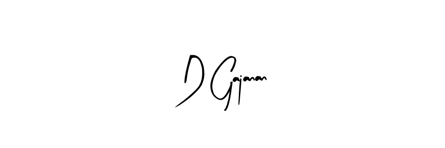 Also we have D Gajanan name is the best signature style. Create professional handwritten signature collection using Arty Signature autograph style. D Gajanan signature style 8 images and pictures png