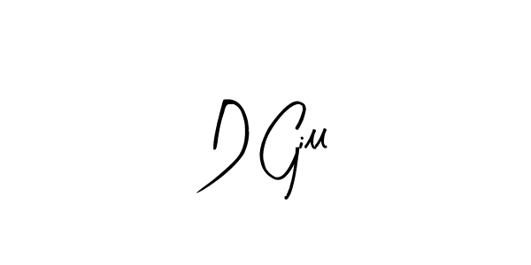 Best and Professional Signature Style for D Gill. Arty Signature Best Signature Style Collection. D Gill signature style 8 images and pictures png