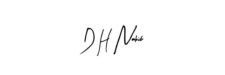 Once you've used our free online signature maker to create your best signature Arty Signature style, it's time to enjoy all of the benefits that D H Nakib name signing documents. D H Nakib signature style 8 images and pictures png