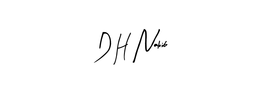 Once you've used our free online signature maker to create your best signature Arty Signature style, it's time to enjoy all of the benefits that D H Nakib name signing documents. D H Nakib signature style 8 images and pictures png