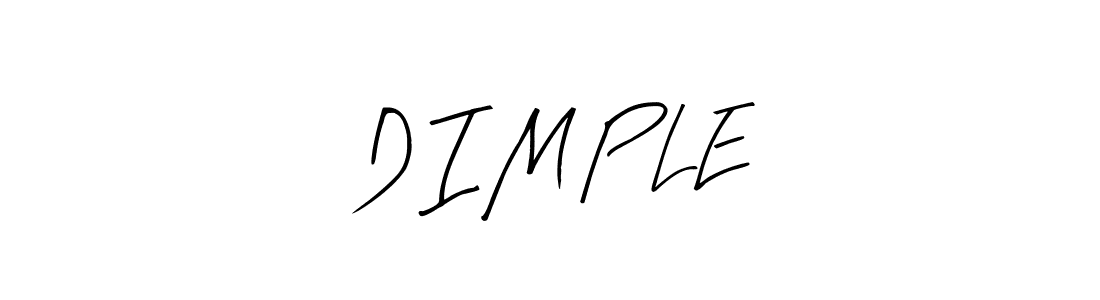 You should practise on your own different ways (Arty Signature) to write your name (D I M P L E) in signature. don't let someone else do it for you. D I M P L E signature style 8 images and pictures png