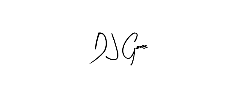 Design your own signature with our free online signature maker. With this signature software, you can create a handwritten (Arty Signature) signature for name D J Gore. D J Gore signature style 8 images and pictures png