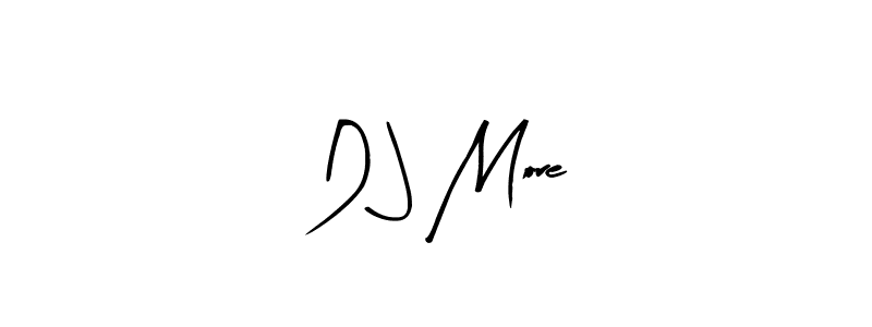 The best way (Arty Signature) to make a short signature is to pick only two or three words in your name. The name D J More include a total of six letters. For converting this name. D J More signature style 8 images and pictures png