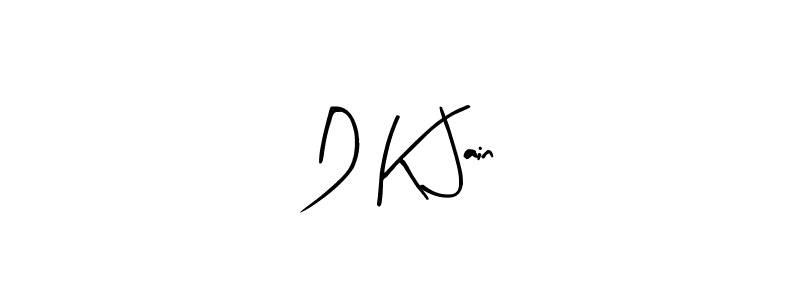 Design your own signature with our free online signature maker. With this signature software, you can create a handwritten (Arty Signature) signature for name D K Jain. D K Jain signature style 8 images and pictures png