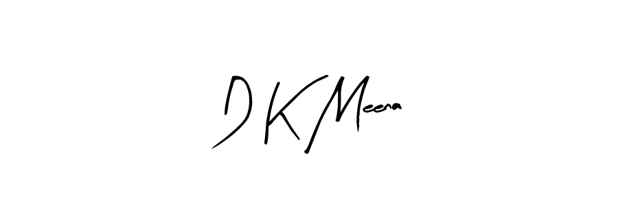 Use a signature maker to create a handwritten signature online. With this signature software, you can design (Arty Signature) your own signature for name D K Meena. D K Meena signature style 8 images and pictures png