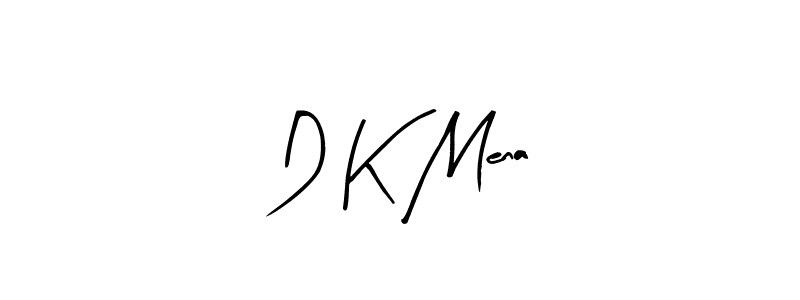 How to make D K Mena signature? Arty Signature is a professional autograph style. Create handwritten signature for D K Mena name. D K Mena signature style 8 images and pictures png