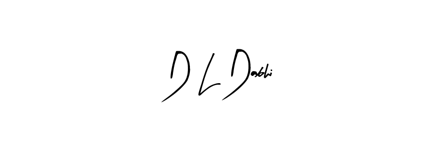 You can use this online signature creator to create a handwritten signature for the name D L Dabhi. This is the best online autograph maker. D L Dabhi signature style 8 images and pictures png