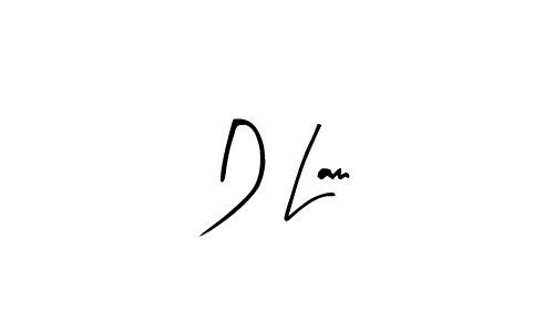 Make a beautiful signature design for name D Lam. With this signature (Arty Signature) style, you can create a handwritten signature for free. D Lam signature style 8 images and pictures png