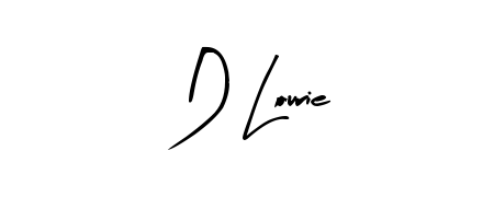 Stand out with a creative autograph for D Lourie. The Arty Signature styling blends modern aesthetics with classic signature flourishes. D Lourie signature style 8 images and pictures png