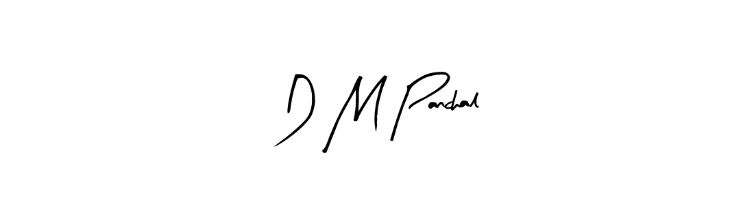 Also we have D M Panchal name is the best signature style. Create professional handwritten signature collection using Arty Signature autograph style. D M Panchal signature style 8 images and pictures png