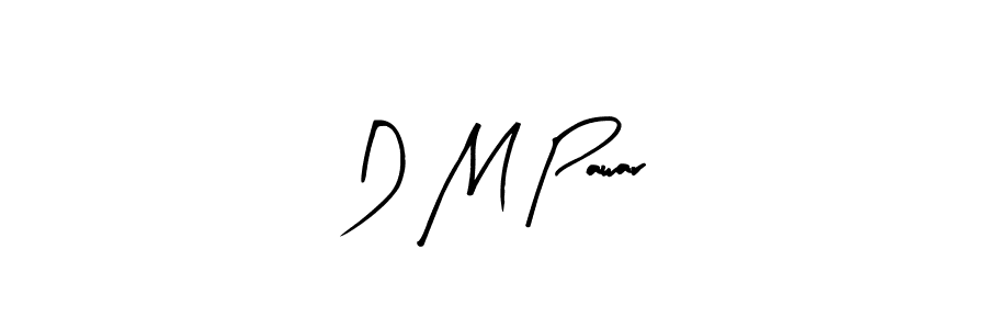 Use a signature maker to create a handwritten signature online. With this signature software, you can design (Arty Signature) your own signature for name D M Pawar. D M Pawar signature style 8 images and pictures png