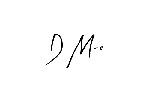 Make a beautiful signature design for name D M-s. With this signature (Arty Signature) style, you can create a handwritten signature for free. D M-s signature style 8 images and pictures png