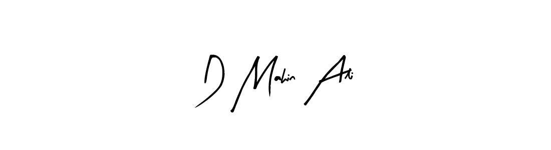 You should practise on your own different ways (Arty Signature) to write your name (D Mahin Ali) in signature. don't let someone else do it for you. D Mahin Ali signature style 8 images and pictures png