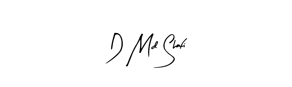 How to make D Md Shafi name signature. Use Arty Signature style for creating short signs online. This is the latest handwritten sign. D Md Shafi signature style 8 images and pictures png